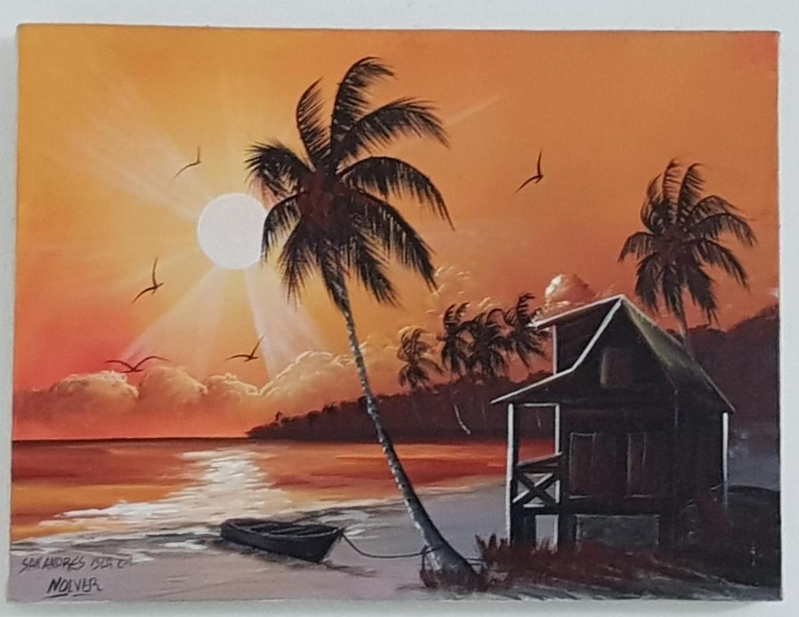 Posada Turistica Colors Of The Sea ซานอันเดรส ภายนอก รูปภาพ